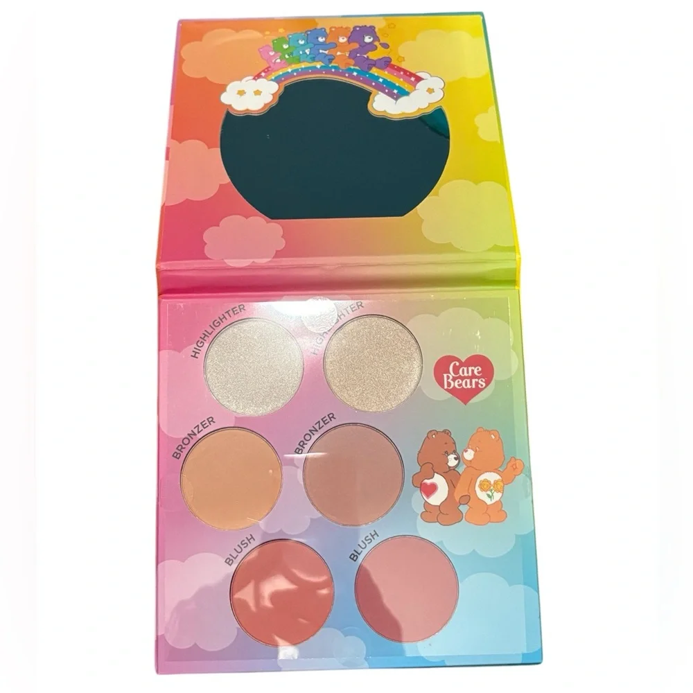 Care Bears Complexion Palette Bronzer Highlighter Blush Makeup